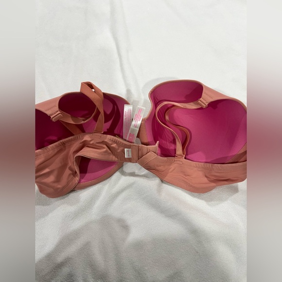 PINK VS Victoria Secret bra mauve t-shirt wear everywhere lightly lined 42C - Picture 2 of 6